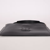 Celine Black Leather Macadam Pochette