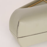 Fendi Sage Nappa Small First Clutch with Strap