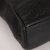 Chanel 1997 Caviar Triple CC Turnlock Tote