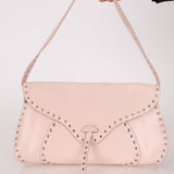 Celine Pink Leather Studded Poulbot Pochette