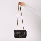 Chanel 1994 Lambskin Small Diana 24K GP