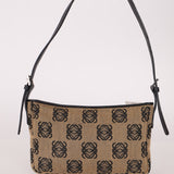 Loewe Canvas Anagram Zip Pochette