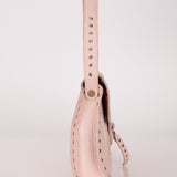 Celine Pink Leather Studded Poulbot Pochette