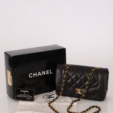 Chanel 1994 Lambskin Small Diana 24K GP