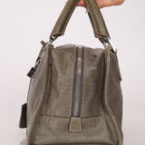 Loewe Khaki Grey Anagram Leather Amazona 28