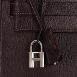 Hermès 2001 Ébène Fjord Retourne 32 Kelly PHW