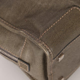 Loewe Khaki Grey Anagram Leather Amazona 28