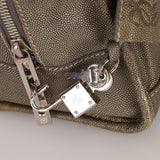 Loewe Khaki Grey Anagram Leather Amazona 28