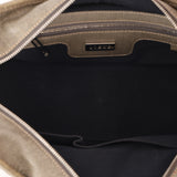 Loewe Khaki Grey Anagram Leather Amazona 28