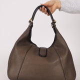 Loewe Leather Carrie Padlock Hobo