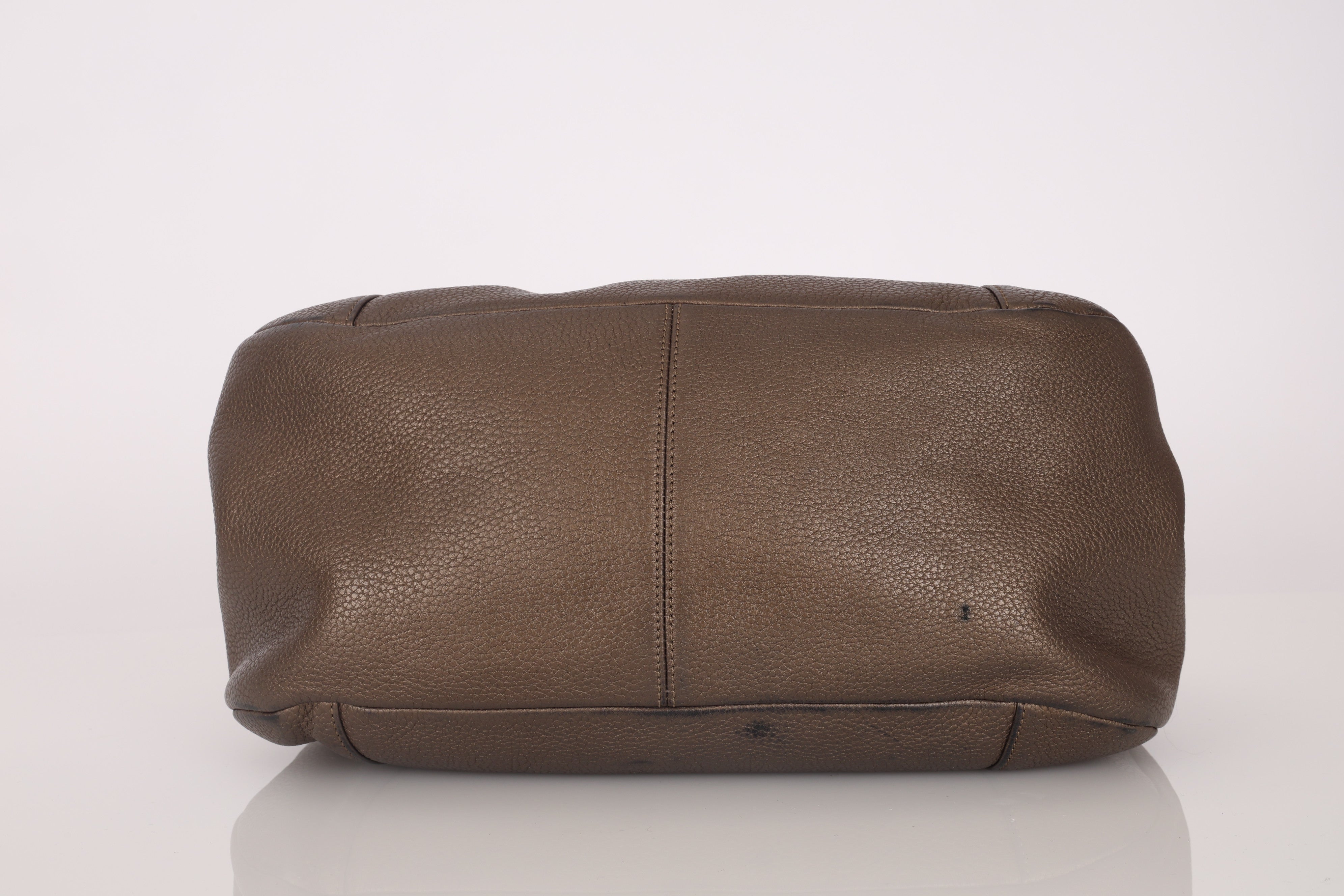 Loewe Leather Carrie Padlock Hobo
