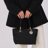 Gucci Monogram Canvas Black Mini Tote Bag