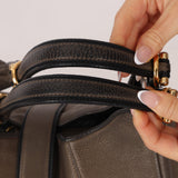 Loewe Leather Carrie Padlock Hobo