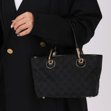 Gucci Monogram Canvas Black Mini Tote Bag