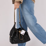 Chanel 25 Caviar Small Shoulder Bag