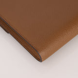 Hermès 2021 Beige De Walmer Epsom Clic Wallet on Strap GHW