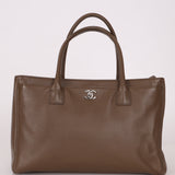 Chanel 2014 Taupe Medium Executive Tote w/ Strap
