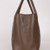 Chanel 2014 Taupe Medium Executive Tote w/ Strap