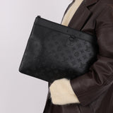 Louis Vuitton Monogram Shadow Pochette Discovery Clutch