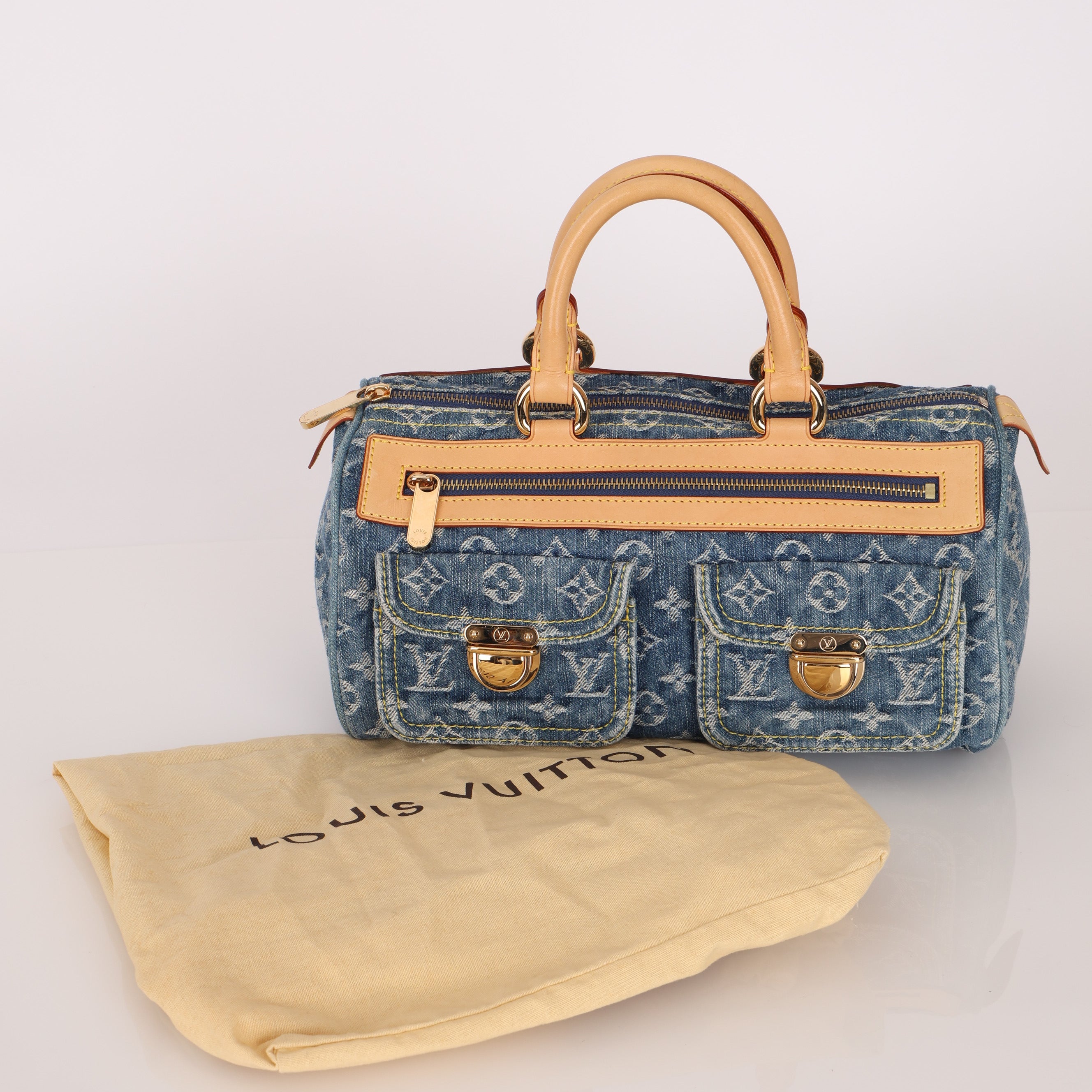 Louis Vuitton Denim Neo Speedy Bag