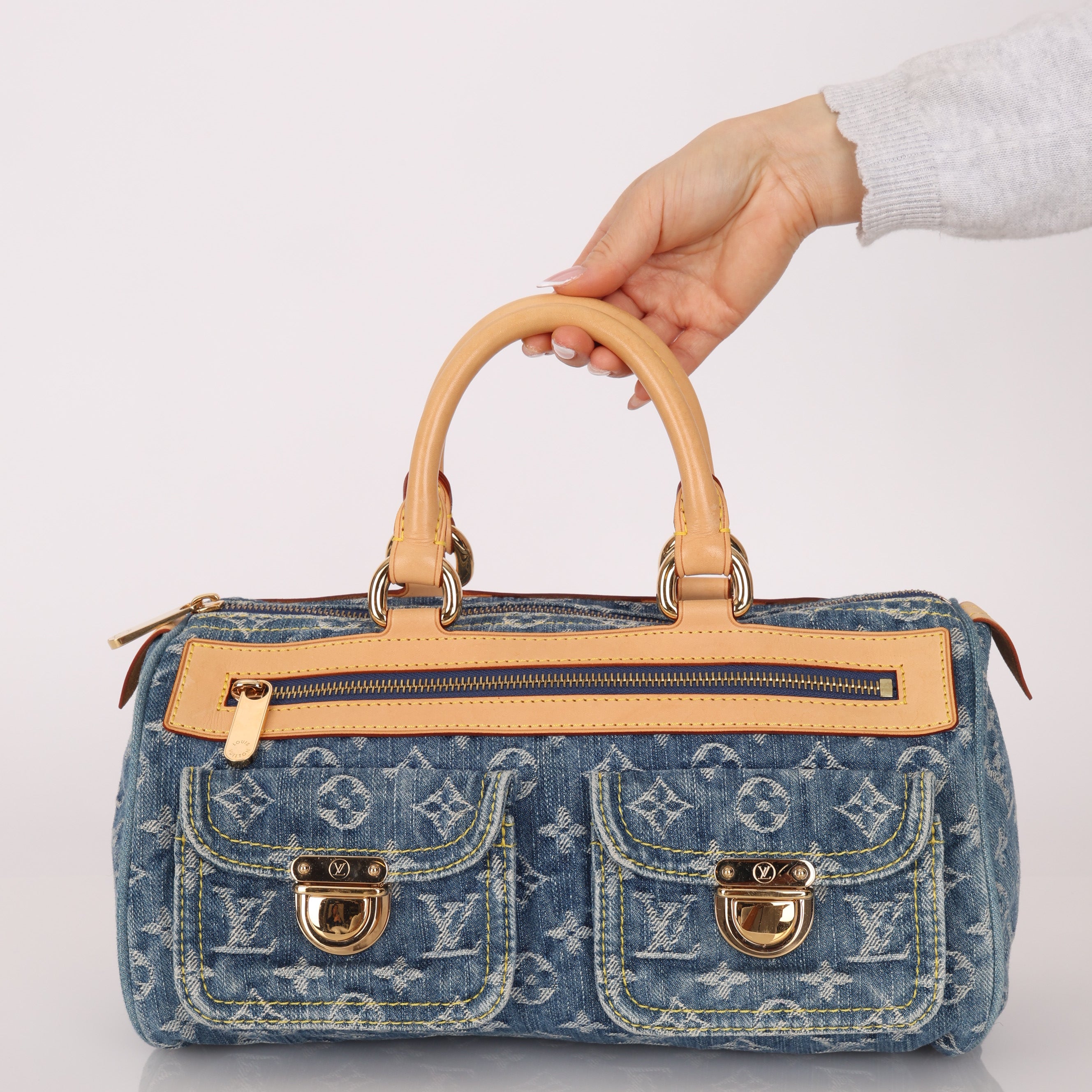 Louis Vuitton Denim Neo Speedy Bag
