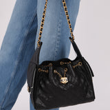 Chanel 25 Caviar Small Shoulder Bag