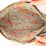 Limited Edition Louis Vuitton Monogram Denim Patchwork Pouchy
