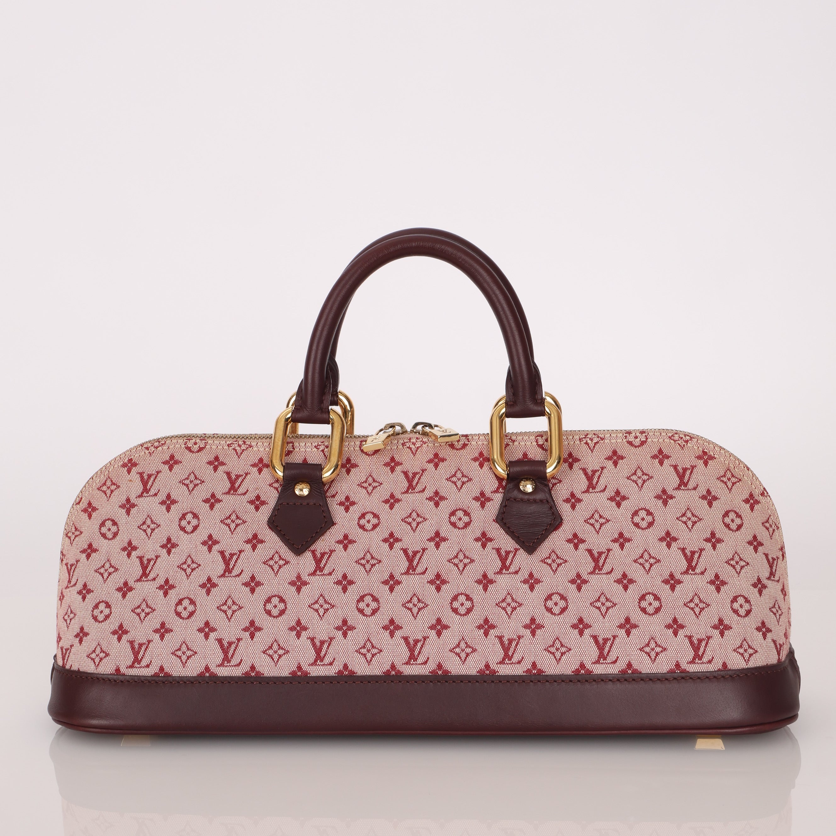 Louis Vuitton Cherry Monogram Mini Lin Horizontal Alma Bag