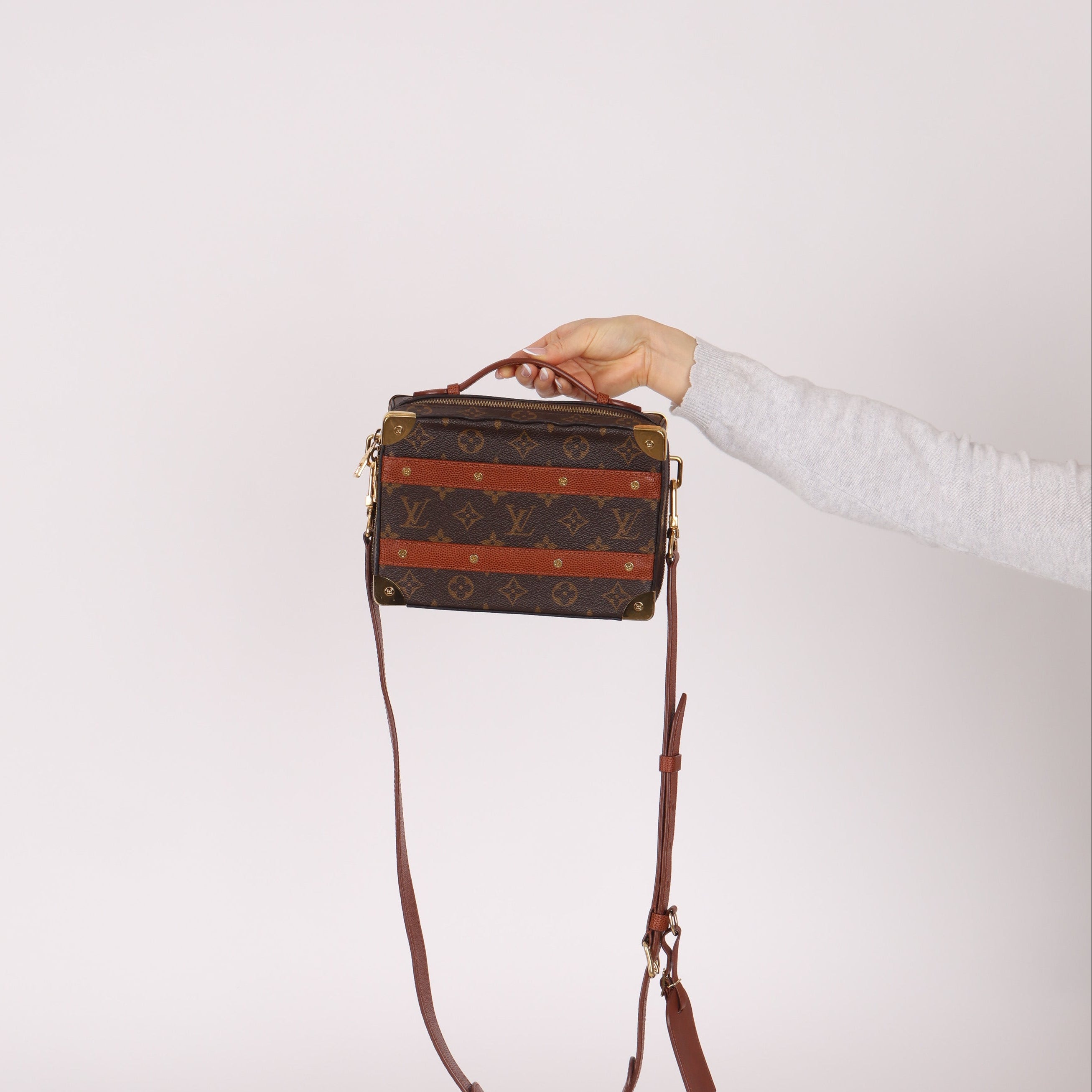Limited Edition Louis Vuitton Monogram x NBA Soft Handle Trunk Bag