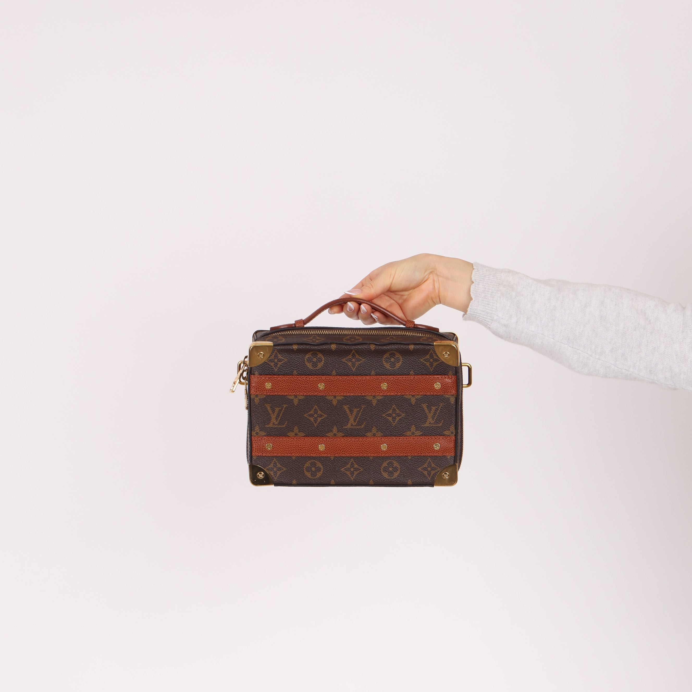 Limited Edition Louis Vuitton Monogram x NBA Soft Handle Trunk Bag
