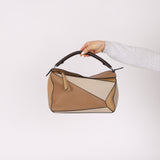 Loewe Tricolor Medium Puzzle Bag
