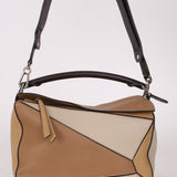 Loewe Tricolor Medium Puzzle Bag