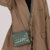 Bottega Veneta Mini Loop Intrecciato Polished Leather Camera Bag