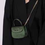 Gucci Satin Green Mini Top Handle