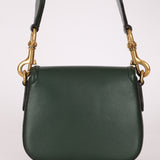 Gucci Small Lady Web Emerald Green Boxcalf Shoulder Bag