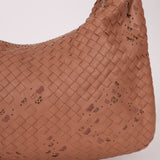 Ultra-Rare Bottega Veneta Medium Lambskin Exotic Butterfly Intrecciato Medium Hobo