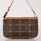 Limited Edition Louis Vuitton Monogram Canvas Riveting Pochette Accessoires
