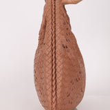 Ultra-Rare Bottega Veneta Medium Lambskin Exotic Butterfly Intrecciato Medium Hobo