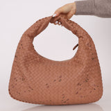 Ultra-Rare Bottega Veneta Medium Lambskin Exotic Butterfly Intrecciato Medium Hobo