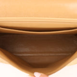 Chanel 2000 Beige Caviar Kelly Top Handle 24K GP