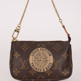 Limited Edition Louis Vuitton Monogram Canvas Trunks & Bags Mini Accessories Pochette