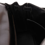 Hermès 1964 Noir Box Calf Retourne Kelly 28