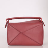 Loewe Ceremic Matte Plumrose Small Puzzle Bag