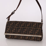 Fendi Zucca Full Flap Shoulder Bag