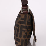 Fendi Zucca Full Flap Shoulder Bag