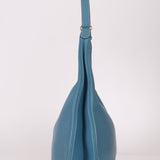 Hermès 2002 Blue Jean Gao Hobo PHW