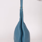 Hermès 2002 Blue Jean Gao Hobo PHW