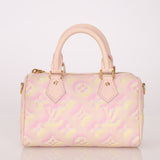 Limited Edition Louis Vuitton Monogram Empreinte 'Stardust' Nano Speedy