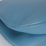 Hermès 2002 Blue Jean Gao Hobo PHW