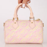 Limited Edition Louis Vuitton Monogram Empreinte 'Stardust' Nano Speedy